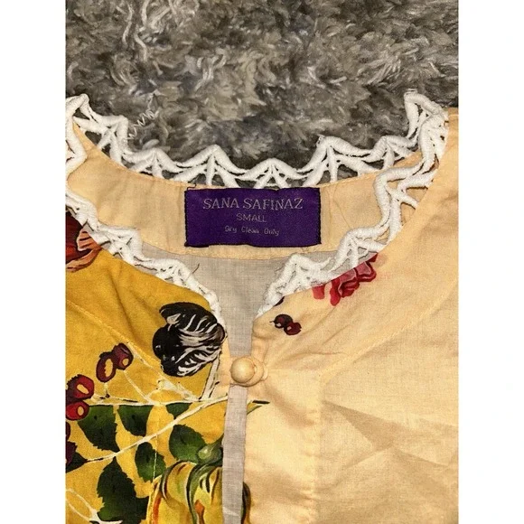 Sana Safinaz Dress Womens S Boho Bollywood Pakistani Cotton - Picture 4 of 9